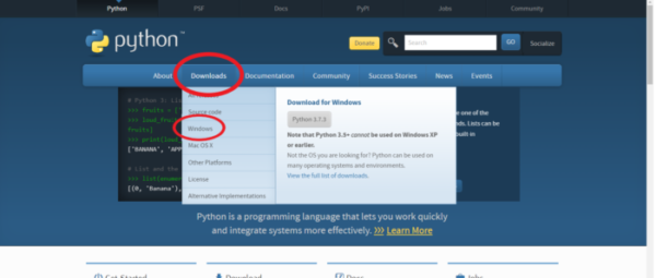Python挑戦記１　まずはPythonのインストール